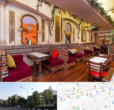 کافه عربی در میدان کاج