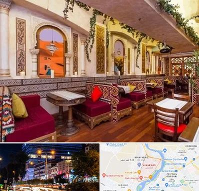 کافه عربی در کیانپارس اهواز