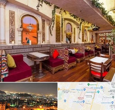 کافه عربی در مارلیک کرج