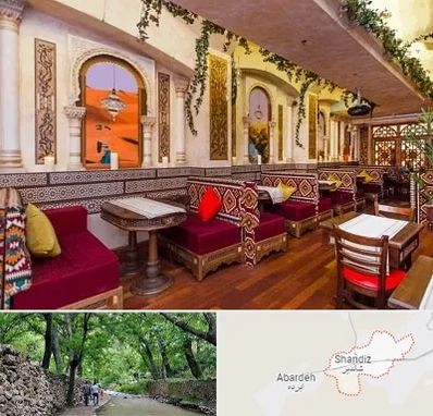 کافه عربی در شاندیز مشهد