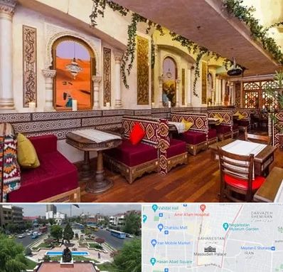 کافه عربی در بهارستان