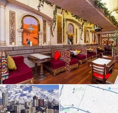 کافه عربی در ازگل