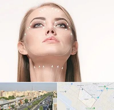 لیفت صورت با نخ در کیانمهر کرج