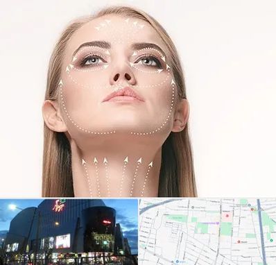 لیفت صورت با نخ در بلوار اباذر