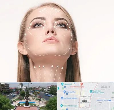 لیفت صورت با نخ در بهارستان 