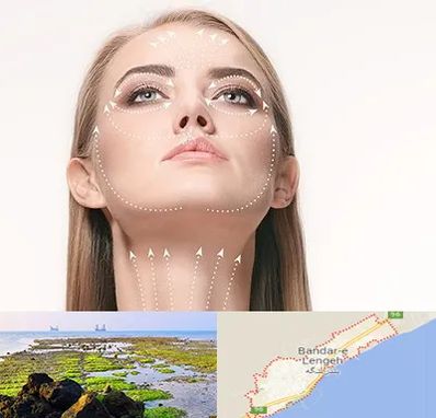 لیفت صورت با نخ در بندرلنگه