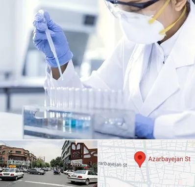 آزمایشگاه خصوصی در خیابان آذربایجان