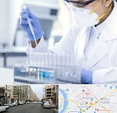 آزمایشگاه خصوصی در زیتون کارمندی اهواز