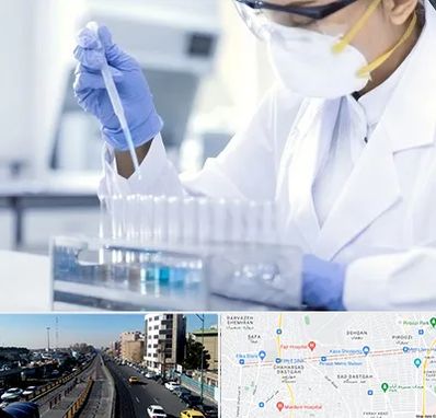 آزمایشگاه خصوصی در پیروزی 