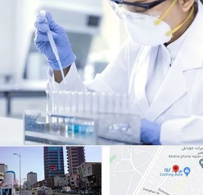 آزمایشگاه خصوصی در چهارراه طالقانی کرج