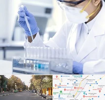 آزمایشگاه خصوصی در شریعتی 