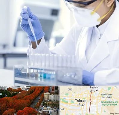 آزمایشگاه خصوصی در ولیعصر 