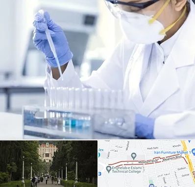 آزمایشگاه خصوصی در بلوار معلم رشت 