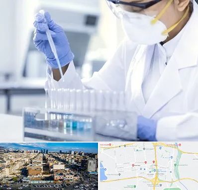 آزمایشگاه خصوصی در شهرک راه آهن