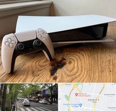 نصب بازی پلی استیشن PS5 در ظفر 