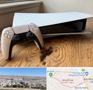 نصب بازی پلی استیشن PS5 در شهرک گلستان شیراز