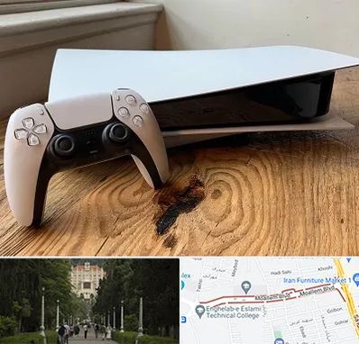 نصب بازی پلی استیشن PS5 در بلوار معلم رشت 