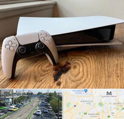 نصب بازی پلی استیشن PS5 در جنوب تهران 