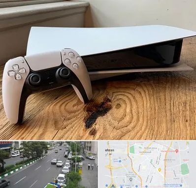 نصب بازی پلی استیشن PS5 در ستارخان 