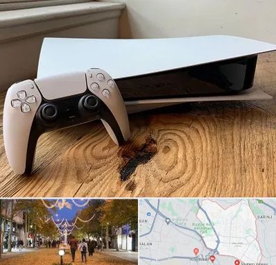 نصب بازی پلی استیشن PS5 در ولیعصر ارومیه