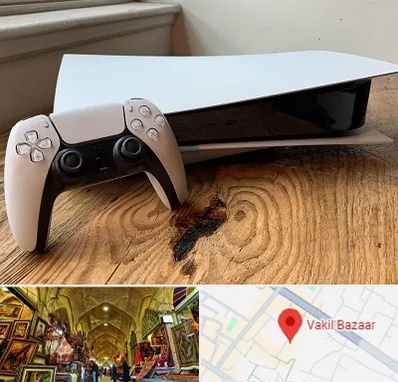 نصب بازی پلی استیشن PS5 در بازار وکیل شیراز