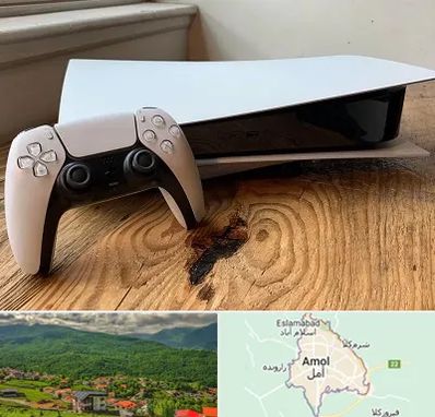 نصب بازی پلی استیشن PS5 در آمل