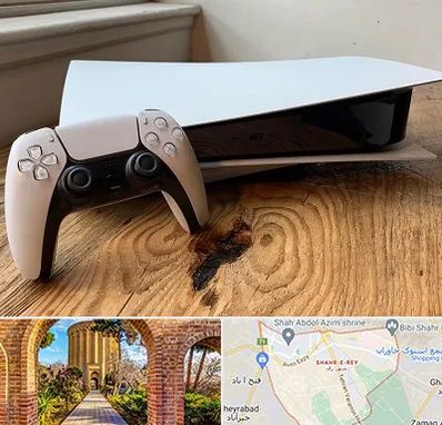نصب بازی پلی استیشن PS5 در شهر ری