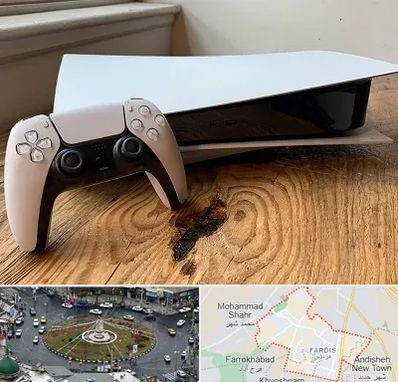 نصب بازی پلی استیشن PS5 در فردیس کرج 