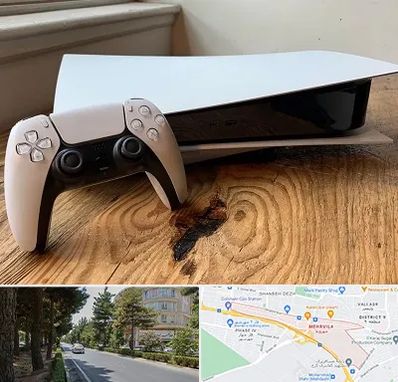 نصب بازی پلی استیشن PS5 در مهرویلا کرج