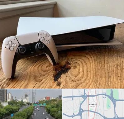 نصب بازی پلی استیشن PS5 در توانیر