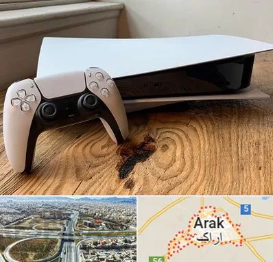 نصب بازی پلی استیشن PS5 در اراک