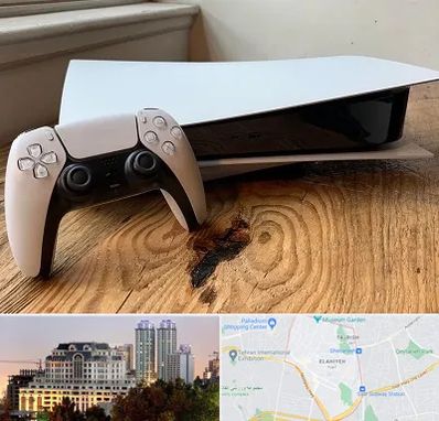 نصب بازی پلی استیشن PS5 در فرشته 