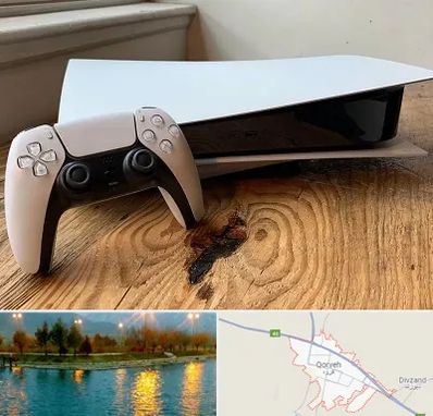 نصب بازی پلی استیشن PS5 در قروه