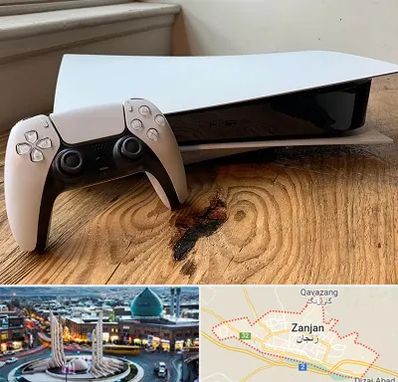 نصب بازی پلی استیشن PS5 در زنجان