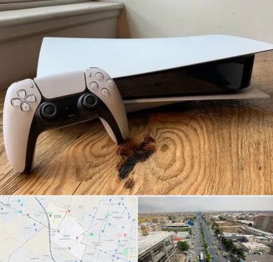 نصب بازی پلی استیشن PS5 در حصارک کرج