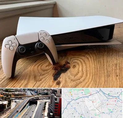 نصب بازی پلی استیشن PS5 در ستارخان شیراز