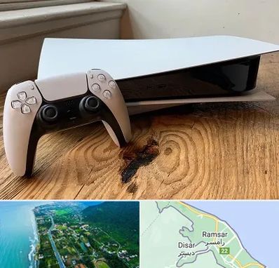 نصب بازی پلی استیشن PS5 در رامسر