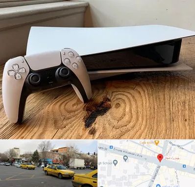 نصب بازی پلی استیشن PS5 در شهناز تبریز