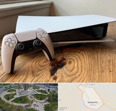 نصب بازی پلی استیشن PS5 در ورامین