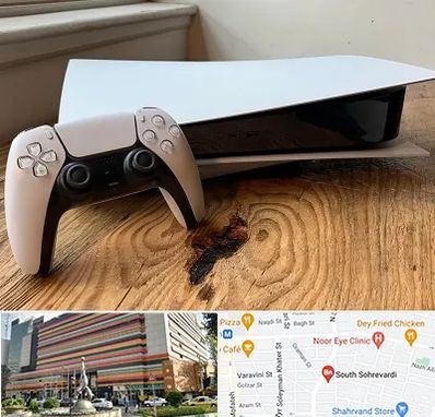 نصب بازی پلی استیشن PS5 در سهروردی 