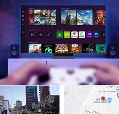 نصب بازی ایکس باکس Xbox در چهارراه طالقانی کرج