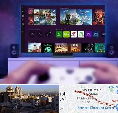 نصب بازی ایکس باکس Xbox در فرمانیه 