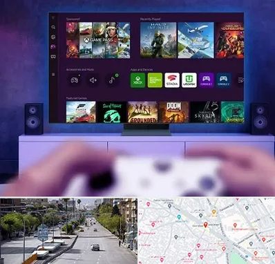 نصب بازی ایکس باکس Xbox در خیابان زند شیراز