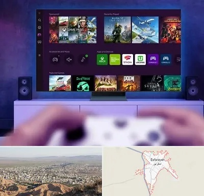 نصب بازی ایکس باکس Xbox در اسفراین