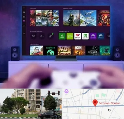 نصب بازی ایکس باکس Xbox در میدان فردوسی تهران