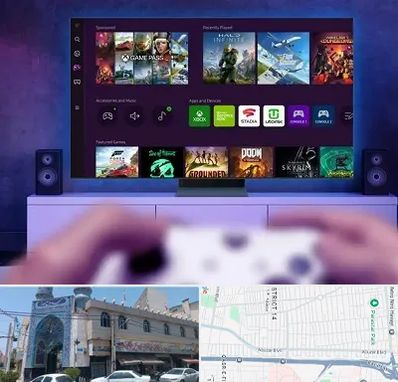 نصب بازی ایکس باکس Xbox در بلوار ابوذر