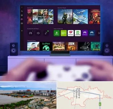 نصب بازی ایکس باکس Xbox در بندر ترکمن