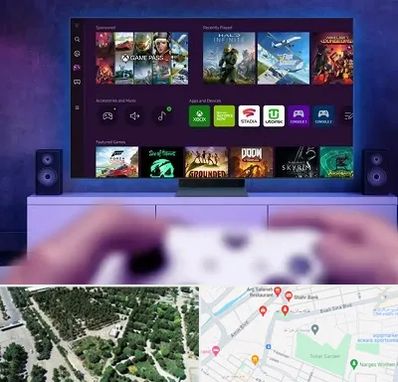 نصب بازی ایکس باکس Xbox در سالاریه قم