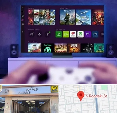 نصب بازی ایکس باکس Xbox در رودکی