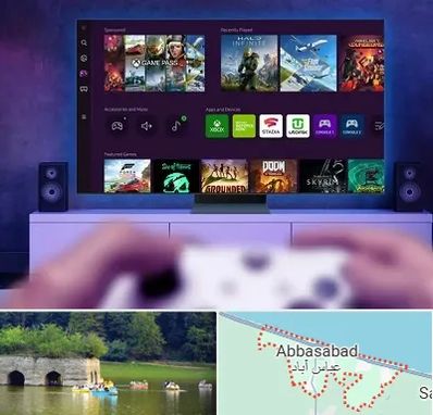 نصب بازی ایکس باکس Xbox در عباس آباد